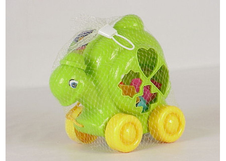 Pull Along Tortoise with Blocks | Educational Toy