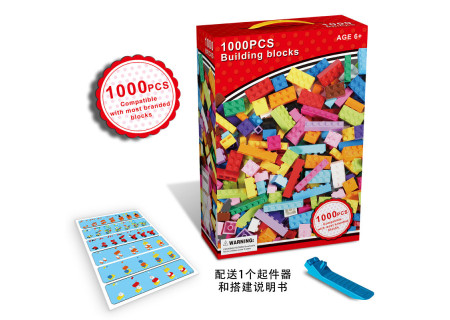 Building Blocks - 1000 PCS | Ultimate Construction Set
