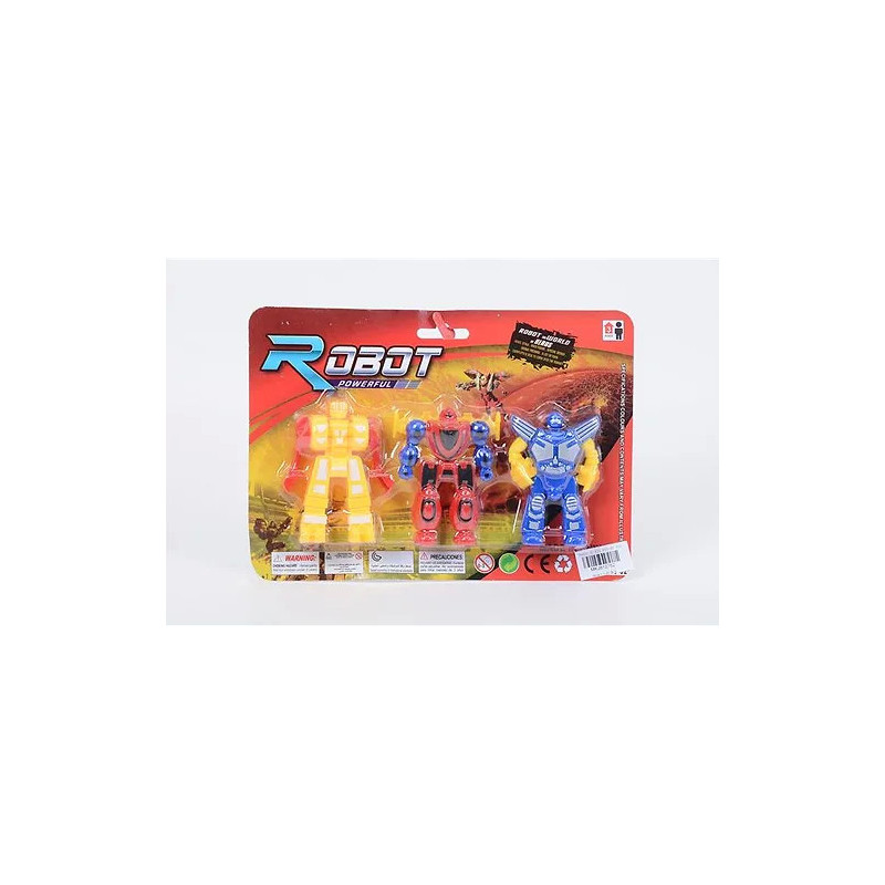 Robots 3 Pack for Creative Play Robots 3 Pack for Creative Play