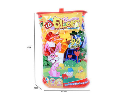 Building Jumbo Blocks 90 Pieces in Bag