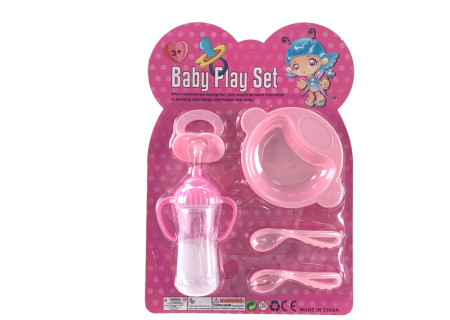 Carded Baby Feeding Set