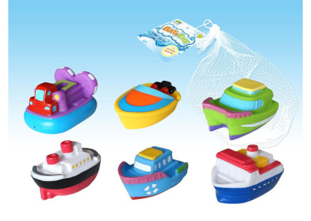 Water Spray Bath Boats in Meshbag
