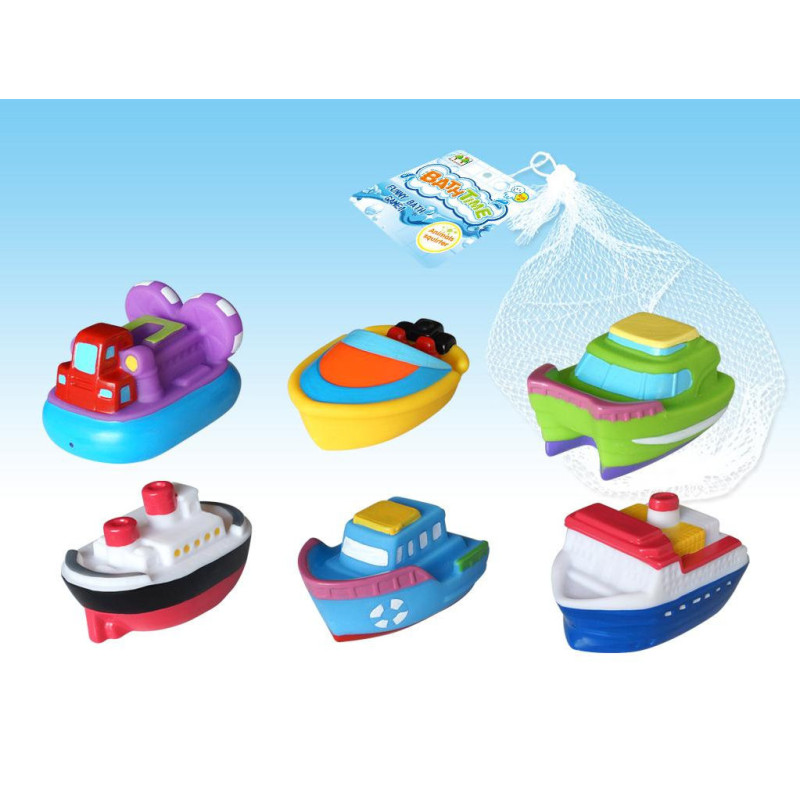 Water Spray Bath Boats in Meshbag Water Spray Bath Boats in Meshbag