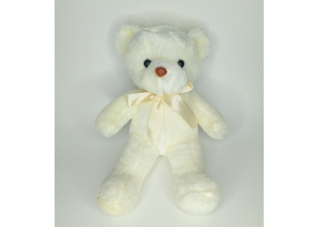 Plush Bear White