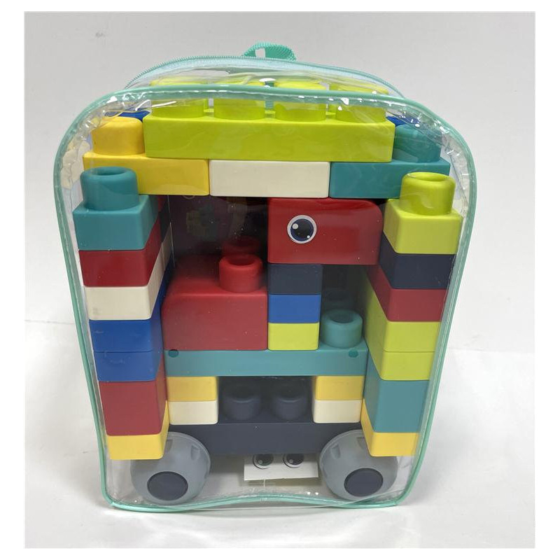 Soft Rubber Blocks in Bag 50 Pieces Soft Rubber Blocks in Bag 50 Pieces