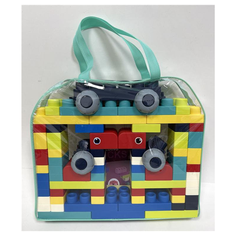 Soft Rubber Blocks in Bag 99 Pieces Soft Rubber Blocks in Bag 99 Pieces