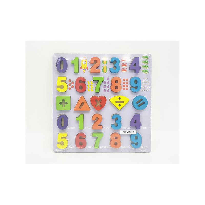Wooden Number/ABC Puzzle Wooden Number/ABC Puzzle