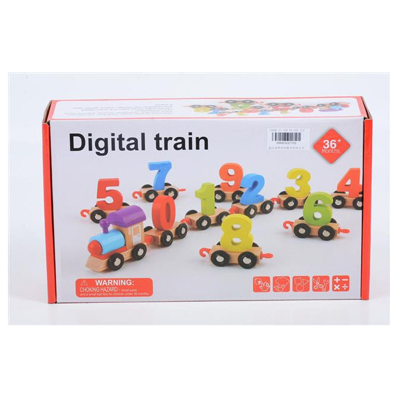 BXD Wooden Digital Train BXD Wooden Digital Train