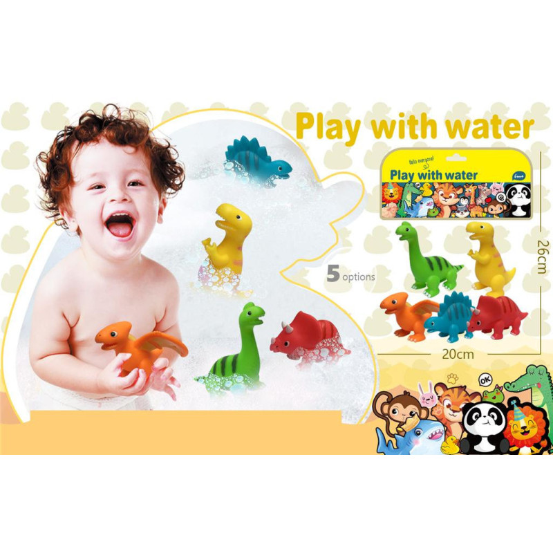 PBH Play with Water Squeakers Dinosaurs