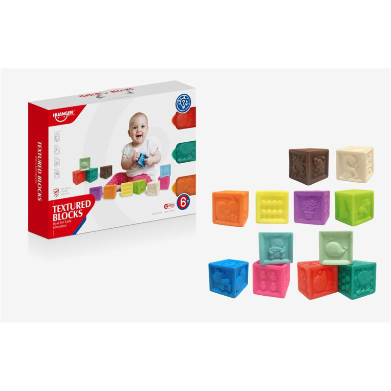 Soft Plastic Blocks 12 Pieces Soft Plastic Blocks 12 Pieces