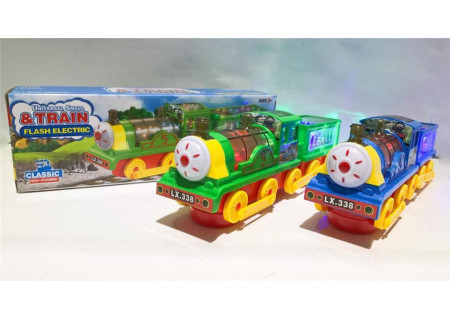 B/O Happy Train Bump & Go Projector