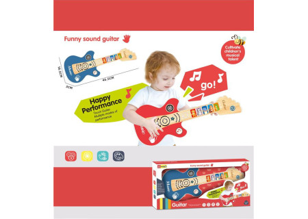 Electric Toy Guitar for Kids – Battery Operated with Sound Effects