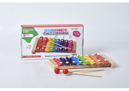 Kids Wooden Xylophone Musical Toy – Colorful Educational Instrument