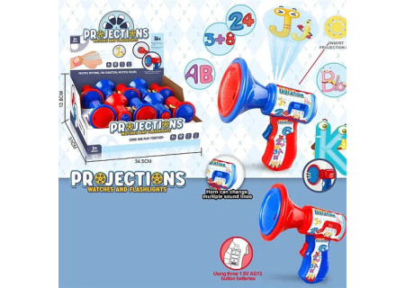 Voice Changing Microphone and Projector Toy for Fun Play