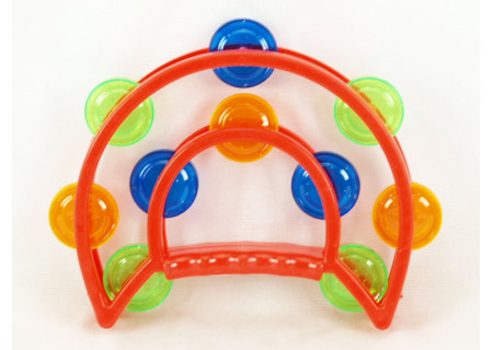 Colourful Tambourine Toy for Musical Fun