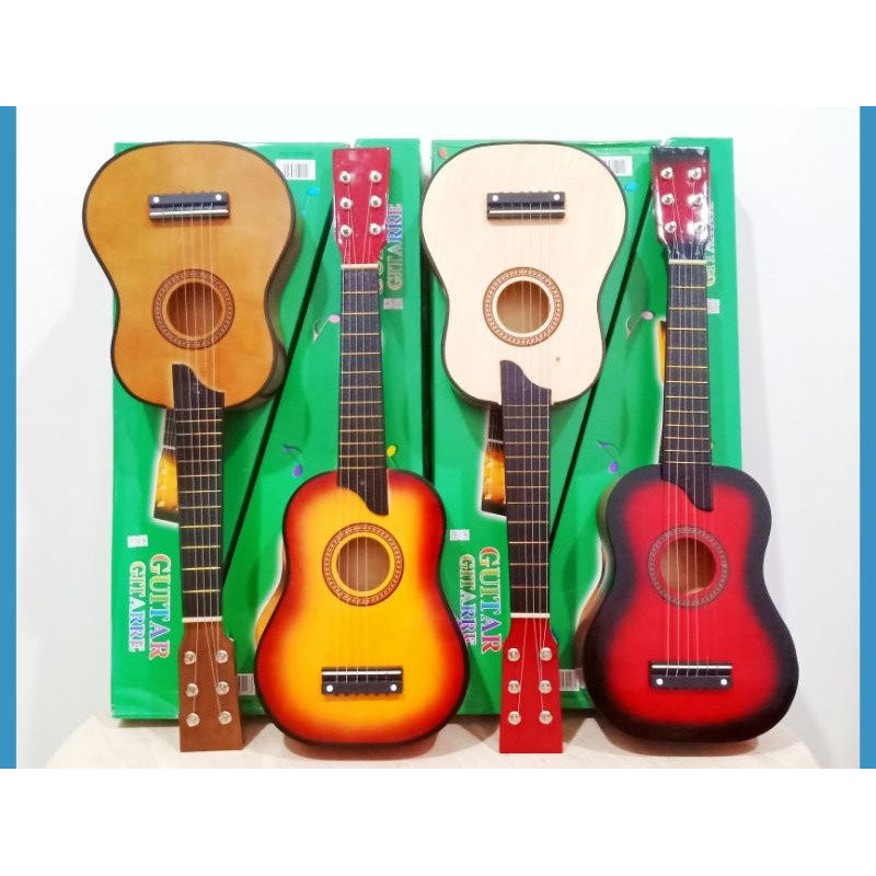 Large Wooden Guitar Toy for Musical Fun Large Wooden Guitar Toy for Musical Fun