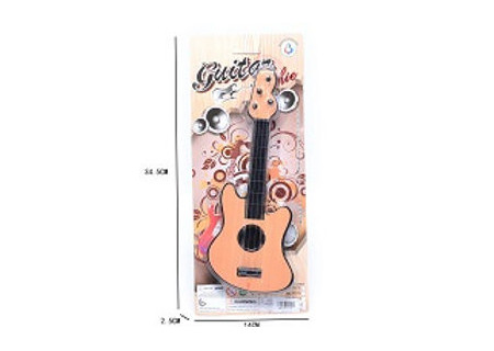 Small Brown Guitar Toy for Musical Fun