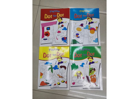 Dot to Dot Colouring Book