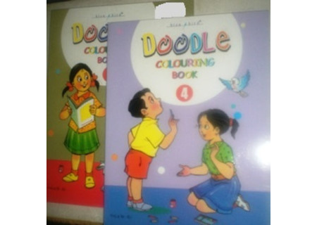 Doodle Colouring Book