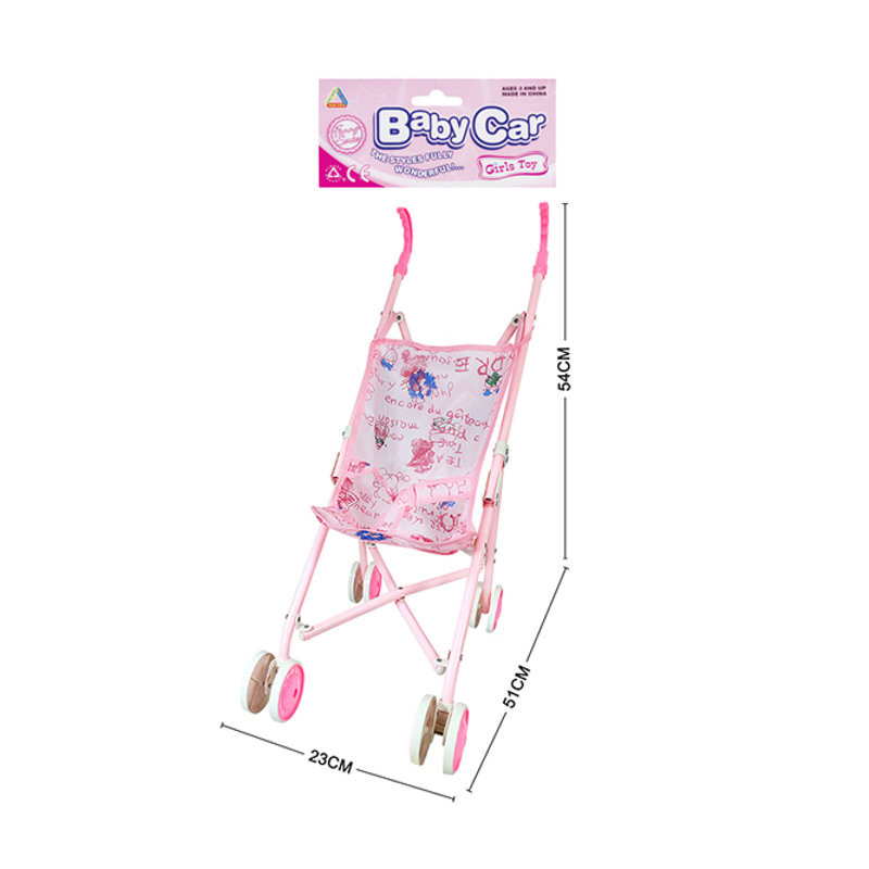 Metal Stroller for Doll Play Metal Stroller for Doll Play