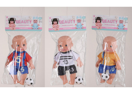 Boy Soccer Doll Toy for Sports Play
