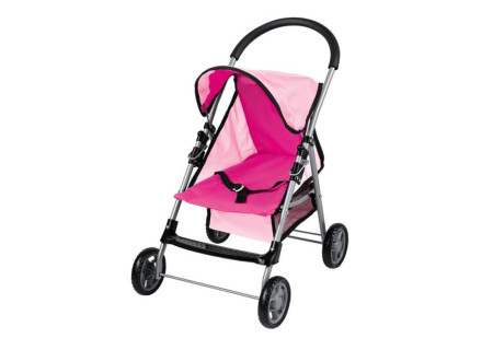 4 Wheel Stroller for Doll Play