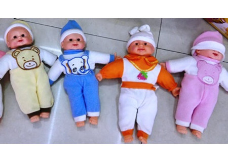 Soft Baby Barn Doll for Nurturing Play