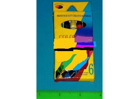 Wax Crayons 6's