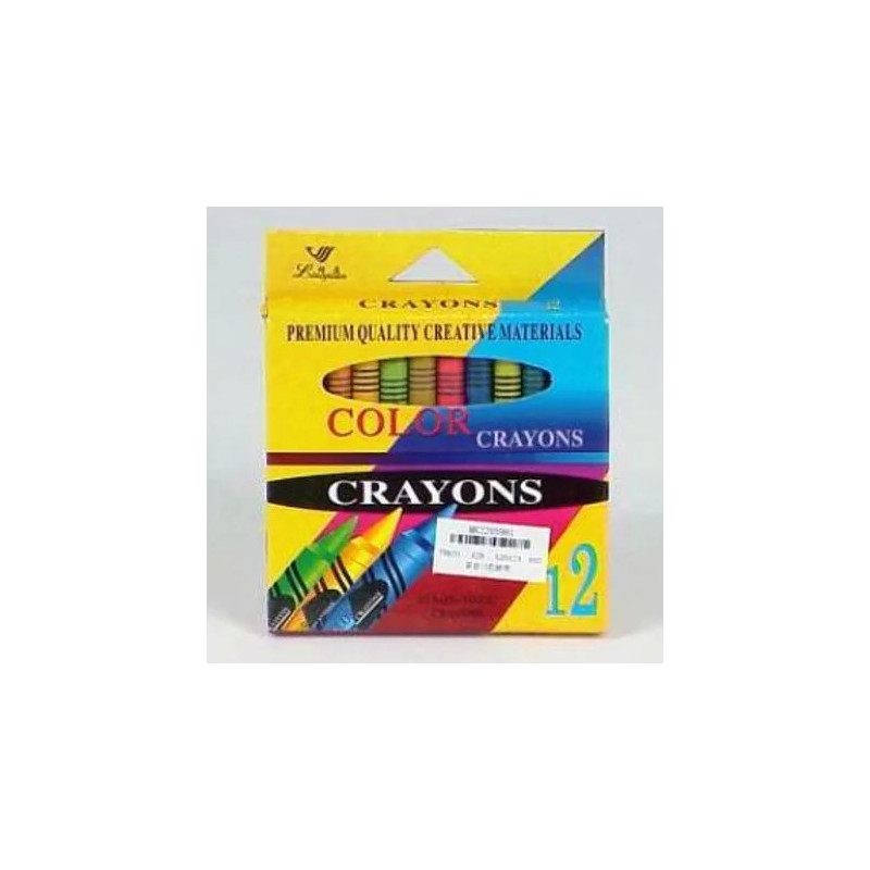 Wax Crayons 12's Wax Crayons 12's