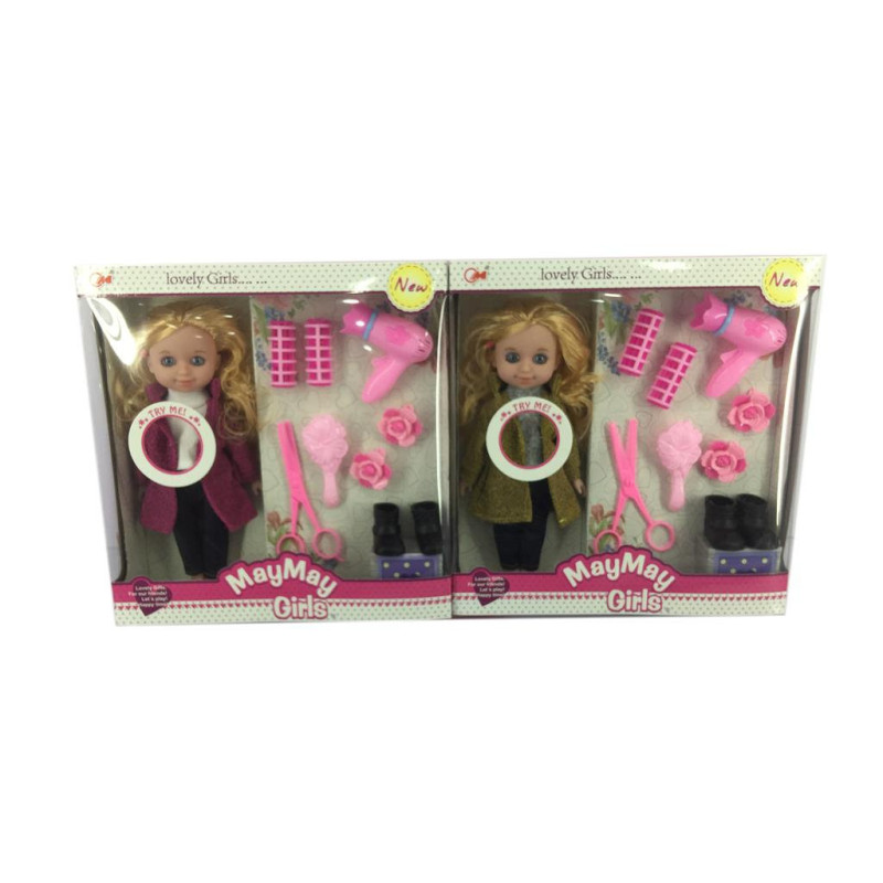May Doll with Hair Accessories for Fashion Play May Doll with Hair Accessories for Fashion Play