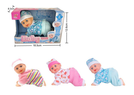 Crawling Doll  for Nurturing Play