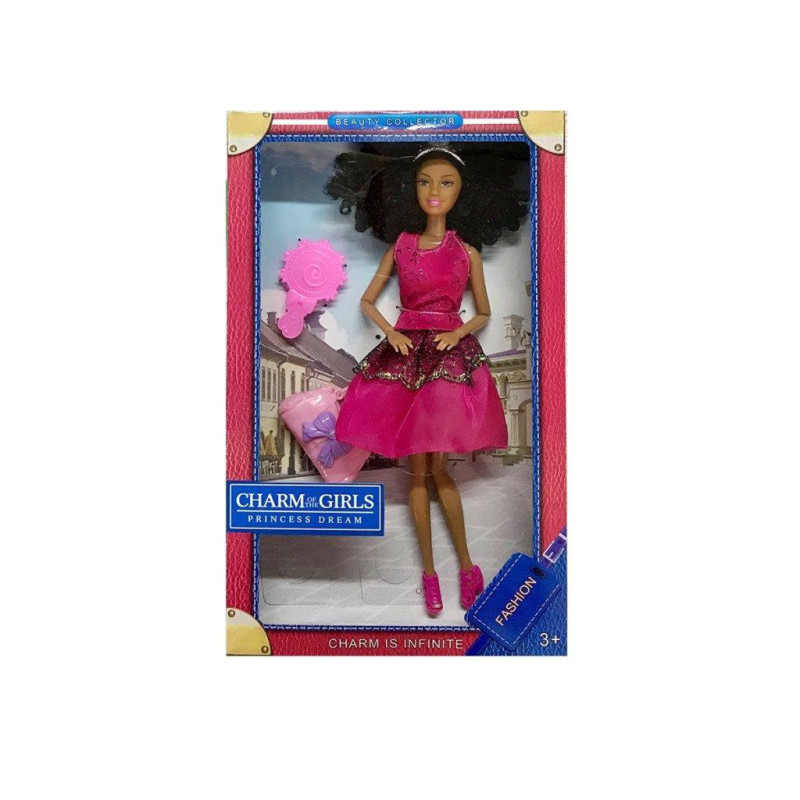 Kid Charm African Doll with Accessories – Authentic & Stylish Toy Doll Kid Charm African Doll with Accessories – Authentic & Stylish Toy Doll