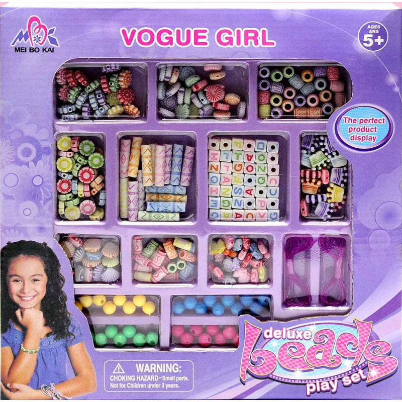 Vogue Girl Beads Set for Creative Fun Vogue Girl Beads Set for Creative Fun