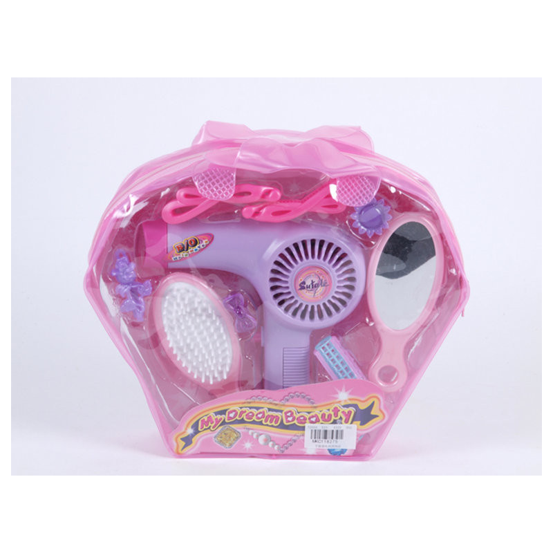 Hairdryer & Accessories Toy Set for Pretend Play Hairdryer & Accessories Toy Set for Pretend Play