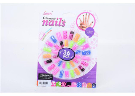 Fashion Nails 36 Piece Set for Creative Play