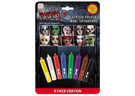 Crayon Face Paint Set for Creative Fun