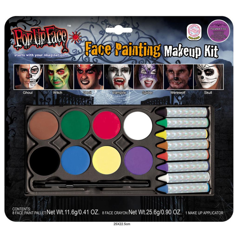 Face Paint & Crayons Set for Creative Play Face Paint & Crayons Set for Creative Play