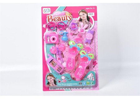 Beauty Set with Shoes for Pretend Play