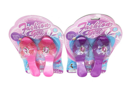 Fashion Girl Princess Shoes Light Up for Glamorous Play