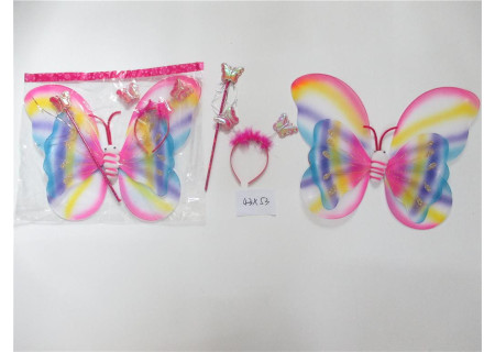 Butterfly Wings & Accessories Set for Playful Dress-Up