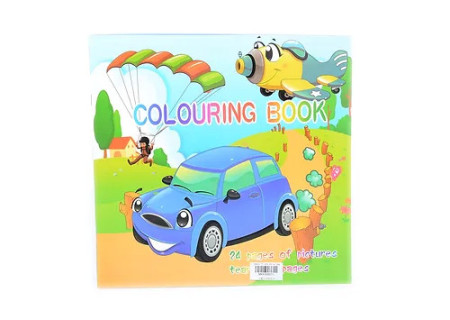 Colouring Book Tear Out Assorted