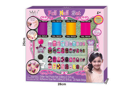 Foil Nail/Sticker Set for Creative Nail Art