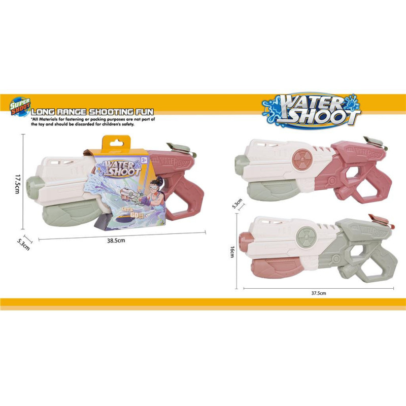 Carded 38.5cm Water Shoot Gun Carded 38.5cm Water Shoot Gun