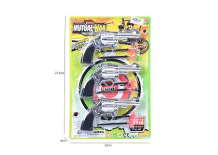 3-Pack Dart Guns for Safe Shooting Fun