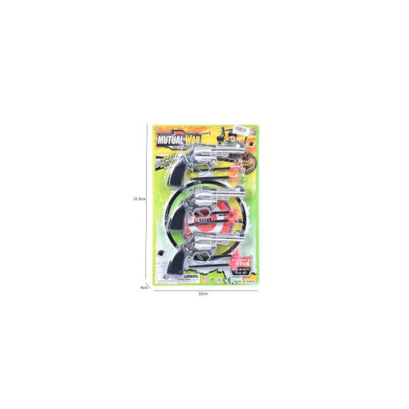 3-Pack Dart Guns for Safe Shooting Fun 3-Pack Dart Guns for Safe Shooting Fun