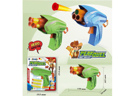Dual EVA Soft Bullet Gun for Target Practice