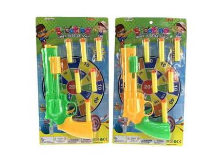 Justice Force Gun with EVA Bullets for Safe Play