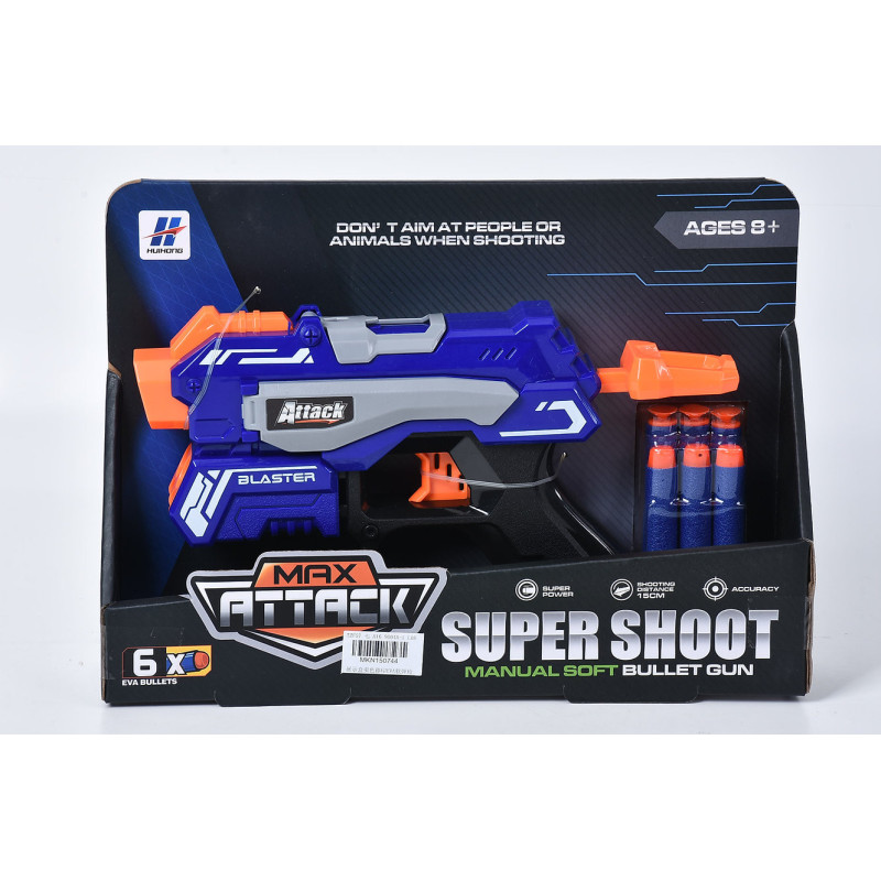 Super Shoot EVA Bullet Gun for Target Practice Super Shoot EVA Bullet Gun for Target Practice
