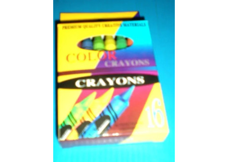 Wax Crayons 16's