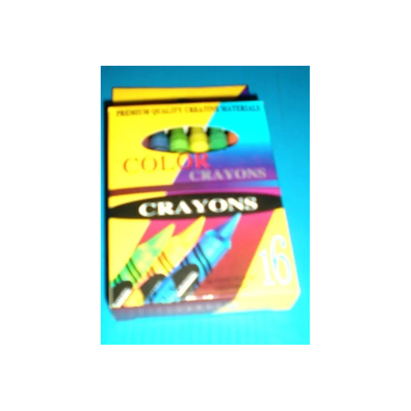 Wax Crayons 16's Wax Crayons 16's